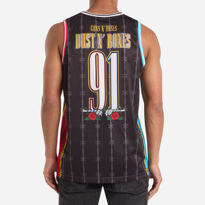 Guns N' Roses Basketball Vest - Dust N Bones Amplified