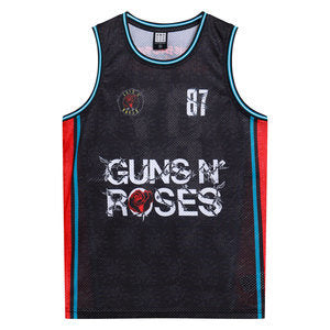Guns N' Roses Basketball Vest - The Band Would't Die