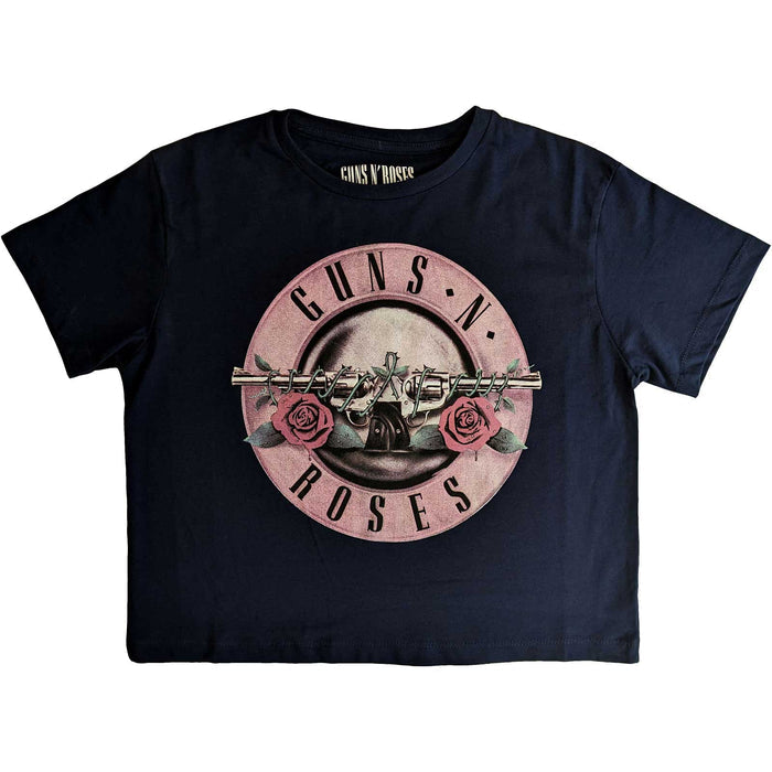 Guns N' Roses Crop Top - Drum Rock Off
