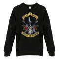 Guns N Roses Sweatshirt - Top Hat Skull Amplified