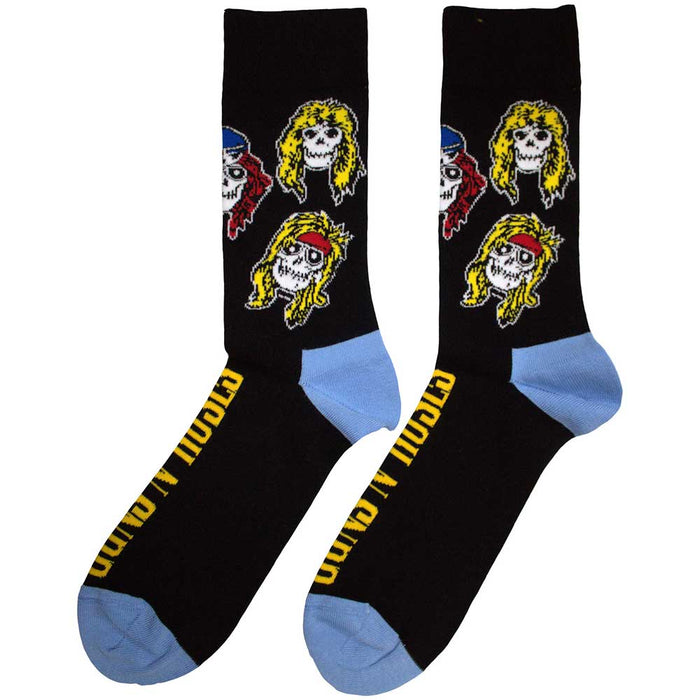 Guns N' Roses Unisex Ankle Socks: Skulls Band Rock Off