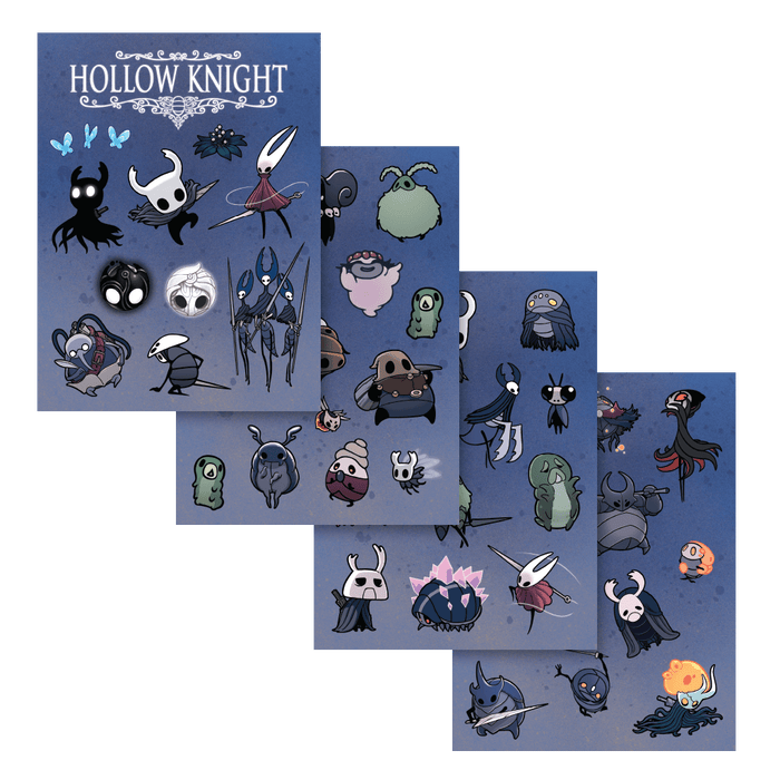 Hallownest Sticker Set