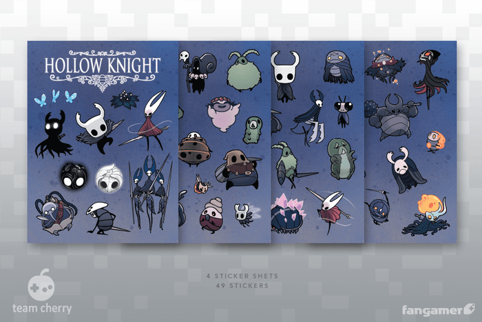 Hallownest Sticker Set