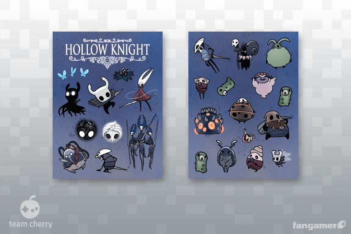 Hallownest Sticker Set