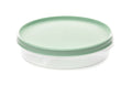 Harfield 3 Compartment Food Container With Lid 21cm Dia x 4.5cm High (496)