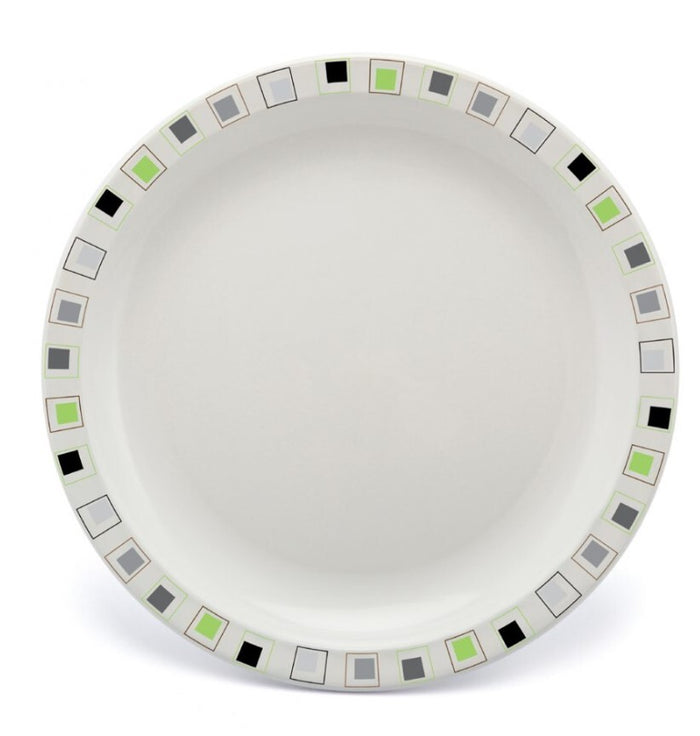 Harfield Duo Polycarbonate Plate 17cm With Patterned Rim (025P)