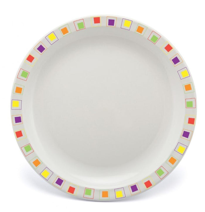 Harfield Duo Polycarbonate Plate 17cm With Patterned Rim (025P)