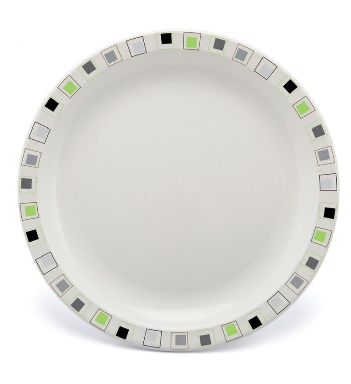 Harfield Duo Polycarbonate Plate 23cm With Patterned Rim (024P)