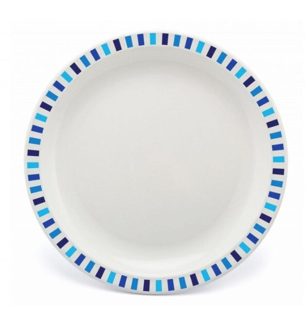 Harfield Duo Polycarbonate Plate 25.5cm With Patterned Rim (228P)