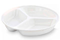 Harfield Polycarbonate 3 Compartment Deep Plate 25.5cm (431)