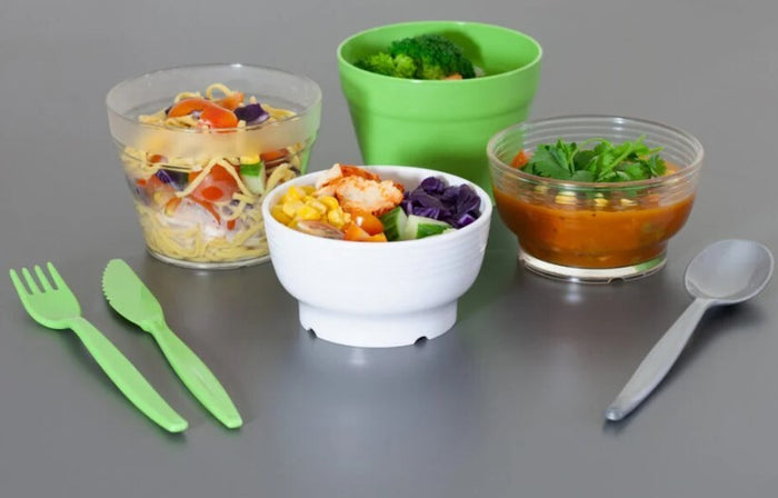 Harfield Polycarbonate Hi Heat Bowl 355ml / 11.3cm Dia x 6.5cm H (605)