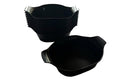 Harfield Polypropylene Multidish Black 450ml / 19.3cm x 13.8cm x 4.4cm (Pack Of 10) (325Bla)