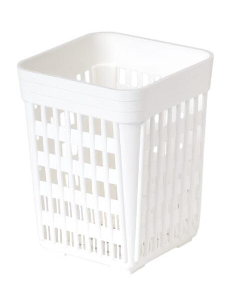 Harfield Polypropylene Square Cutlery Holder 11cm x 11cm x 14cm  (476)