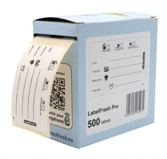 Harfield Removable Warning Label Roll Of 500 - Universal (801Uni)