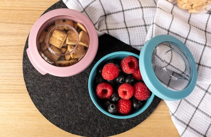 Harfield Snack And Dip Bowl With Clear Lid 200ml (690)