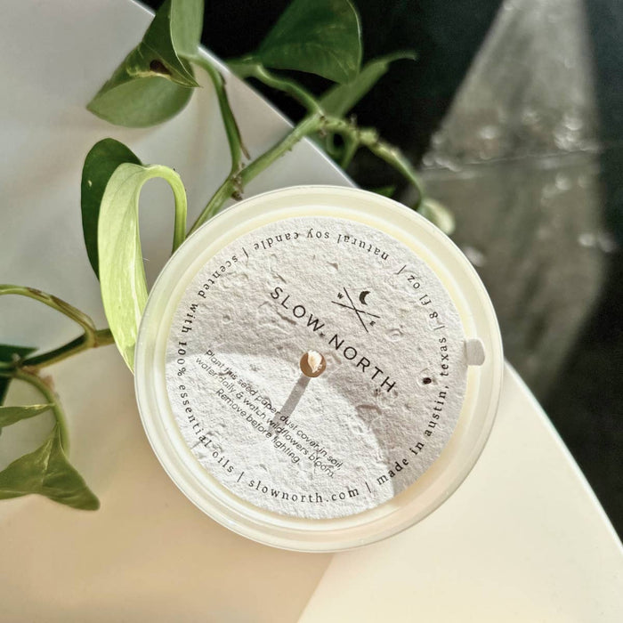 Hello Sunshine Frosted Candle