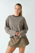 Horizon Striped Long-Sleeve Tee