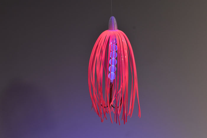 Hot Pink Lizard (UV)- All Silicone Fly