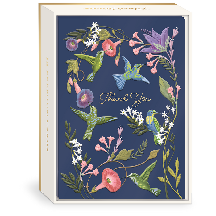 Hummingbirds Thank You Boxed Notes