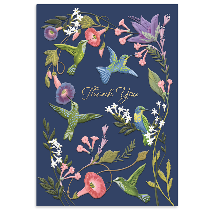 Hummingbirds Thank You Boxed Notes