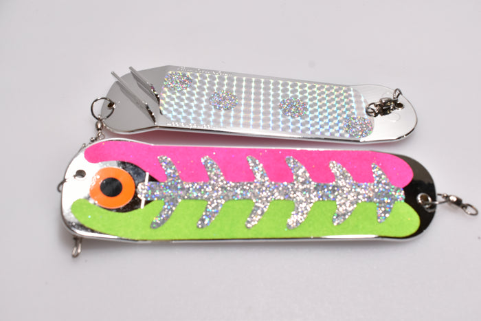 Hyper vis lure tape inticer trolling flasher