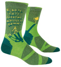 I Hate This Fucking Beautiful Lawn Men's Crew Socks