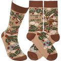 I'D RATHER BE IN NATURE SOCKS