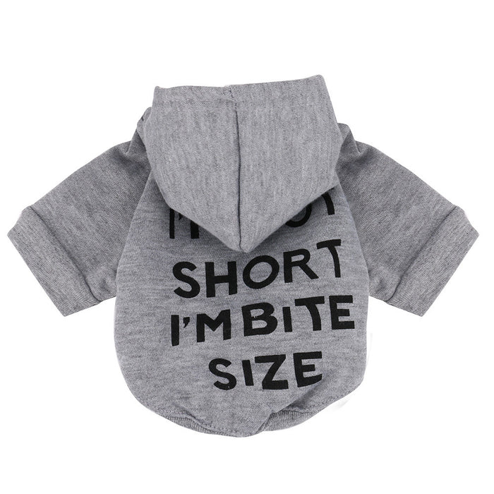 I'm Not Short Dog Hoodie