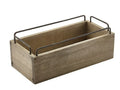 Industrial Wooden Crate 25cm x 12cm x 9.5cm