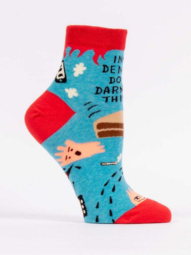 Inner Demons Do The Darndest Things Ankle Socks