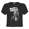 Iron Maiden T-shirt - 50th One Colour Eddie Crop Amplified