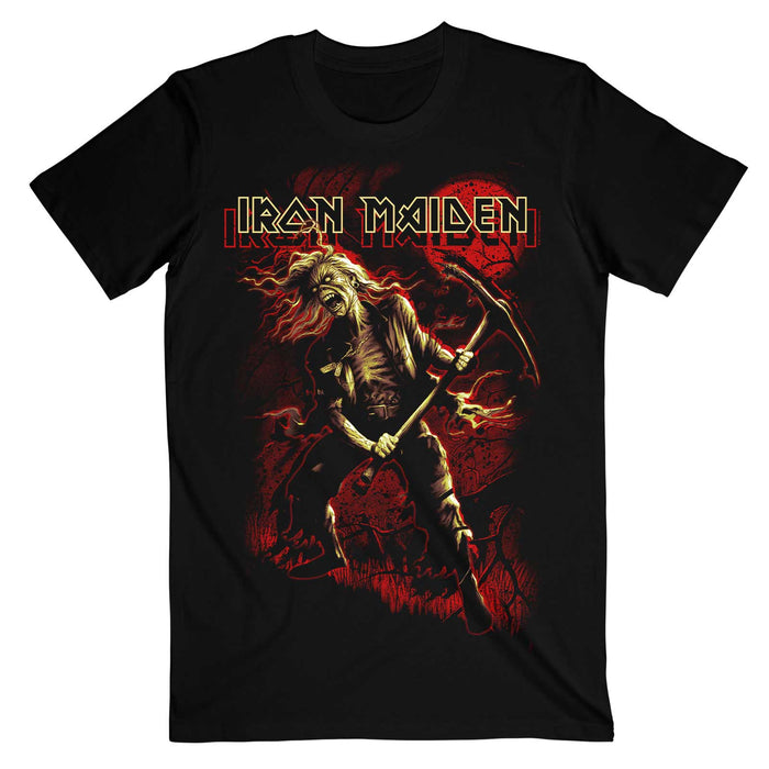 Iron Maiden T-shirt - Benjamin Breeg Red Graphic Rock Off