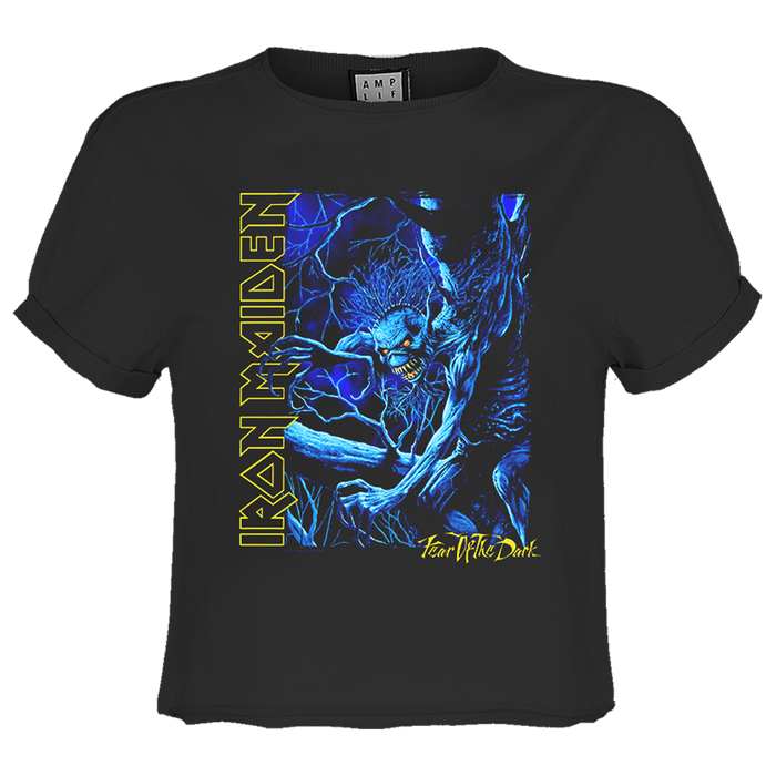 Iron Maiden T-shirt -Blue Monster Amplified