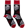 Iron Maiden Unisex Ankle Socks:  Eddie Skulls Rock Off