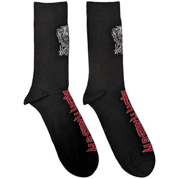 Iron Maiden Unisex Ankle Socks: Killers Eddie Rock Off