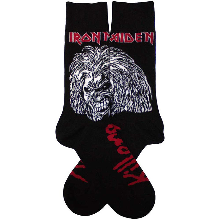 Iron Maiden Unisex Ankle Socks: Killers Rock Off