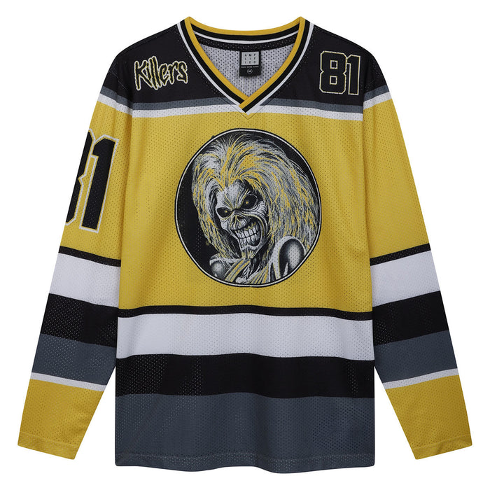 Iron Maiden Unisex Hockey Jersey Amplified