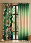 Jade Garden 🌼 Reversible Blackout Panel
