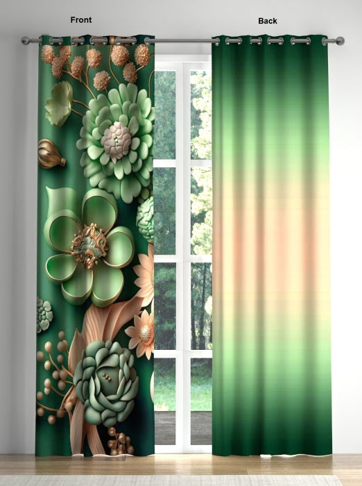Jade Garden 🌼 Reversible Blackout Panel