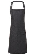 Jeans Stitch Bib Apron