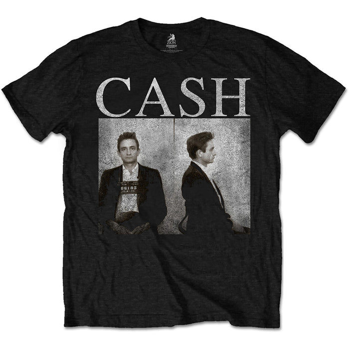 Johnny Cash T-shirt - Mug Shot Rock Off