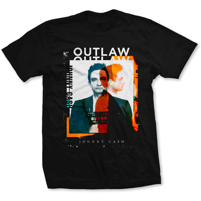 Johnny Cash T-shirt - Outlaw Photo Rock Off