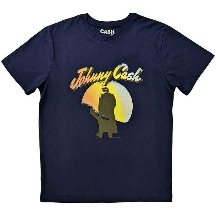 Johnny Cash T-shirt - Walking Guitar Rock Off