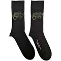 Johnny Cash Unisex Ankle Socks: Text Logo Rock Off