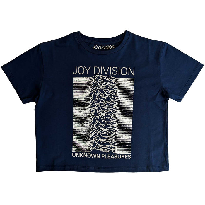Joy Division Crop Top - Unknown Pleasures Rock Off