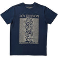Joy Division T Shirt - Unknown Pleasures, Blue Rock Off