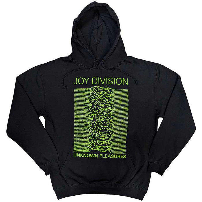 Joy Division Unisex Pullover Hoodie - Unknown Pleasures Rock Off