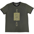 Joy Division Unisex Ringer T Shirt - Blended Pulse Rock Off