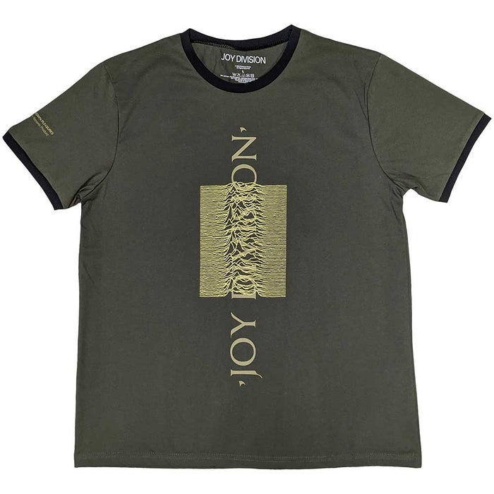 Joy Division Unisex Ringer T Shirt - Blended Pulse Rock Off