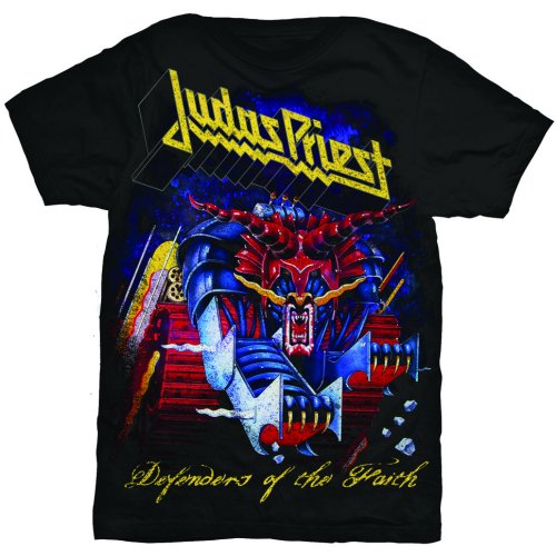 Judas Priest T-Shirt - Defenders of the Faith Rock Off